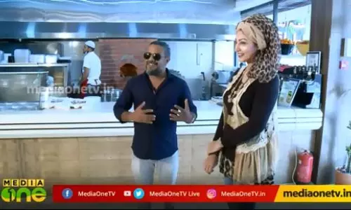 Sameera Aziz with Raj Kalesh Sameera Aziz with Raj Kalesh