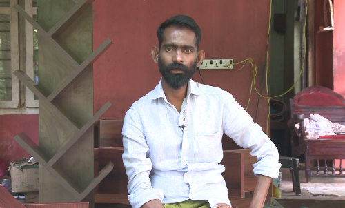 തോല്‍ക്കാന്‍ മനസ്സില്ലാത്ത ഈ മനക്കരുത്താണ് പ്രതീഷിന്‍റെ ശക്തി