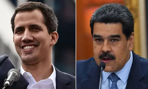 വെനസ്വേലയില് നിക്കോളാസ് മദുറോയെ പുറത്താക്കാന് സൈന്യത്തിന്റെ സഹായം തേടി ഗെയ്ദോ വെനസ്വേലയില് നിക്കോളാസ് മദുറോയെ പുറത്താക്കാന് സൈന്യത്തിന്റെ സഹായം തേടി ഗെയ്ദോ