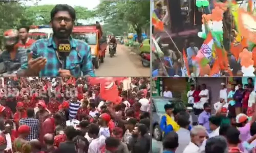 ആറ്റിങ്ങലിലെ കൊട്ടിക്കലാശം