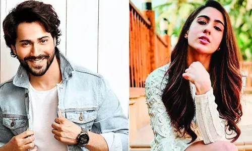 പുതിയ കൂലി നമ്പര്‍ വണില്‍ സാറാ അലിഖാനും വരുണ്‍ ധവാനും