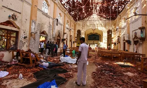 ശ്രീലങ്കയിലെ സ്ഫോടന പരമ്പരയുടെ ഉത്തരവാദിത്തം ഐ.എസ് ഏറ്റെടുത്തു