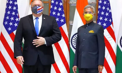 ഇന്ത്യ-അമേരിക്ക ടു പ്ലസ് ടു ചർച്ച ഇന്ന്; ചൈനയുടെ കടന്നുകയറ്റം തടയുക ലക്ഷ്യം