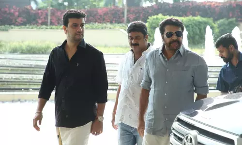 കലാസദന്‍ ഉല്ലാസ് ആയി മമ്മൂട്ടി; ലുക്ക് ഇങ്ങനെയാണ്...