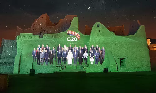 ജി20 ഉച്ചകോടിക്ക് റിയാദില്‍ പ്രൗഢോജ്വല തുടക്കം