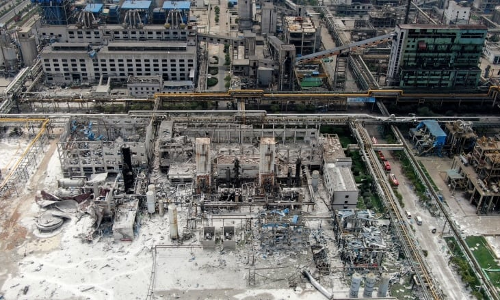 ചൈനിയില്‍ ഗ്യാസ് പ്ലാന്‍റില്‍ പൊട്ടിത്തെറി; 15 പേര്‍ മരിച്ചു 15 പേര്‍ക്ക് ഗുരുതര പരിക്ക്