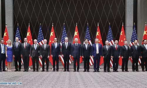 ചൈന-യുഎസ് വ്യാപാരയുദ്ധം; ഷാങ്ഹായ് ചര്ച്ച അവസാനിച്ചു ചൈന-യുഎസ് വ്യാപാരയുദ്ധം; ഷാങ്ഹായ് ചര്ച്ച അവസാനിച്ചു