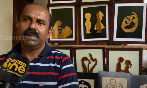അമ്മയും കുഞ്ഞും മുതല്‍ ചെഗുവേര വരെ; രാജേഷ് മരത്തടിയില്‍ തീര്‍ക്കുന്നത് വിസ്മയങ്ങളാണ്