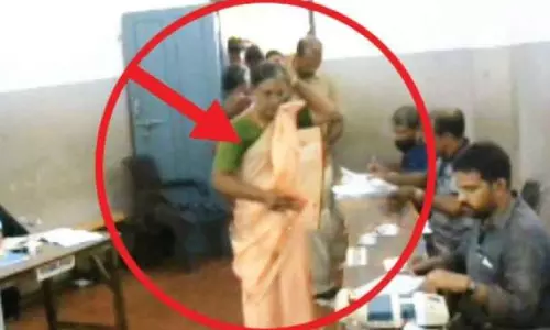 പിലാത്തറയില് കള്ളവോട്ട് നടന്നെന്ന് മുഖ്യ തെരഞ്ഞെടുപ്പ് ഓഫീസര്; മൂന്ന് സ്ത്രീകള്ക്കെതിരെ ക്രിമിനല് കേസെടുക്കും പിലാത്തറയില് കള്ളവോട്ട് നടന്നെന്ന് മുഖ്യ തെരഞ്ഞെടുപ്പ് ഓഫീസര്; മൂന്ന് സ്ത്രീകള്ക്കെതിരെ ക്രിമിനല് കേസെടുക്കും