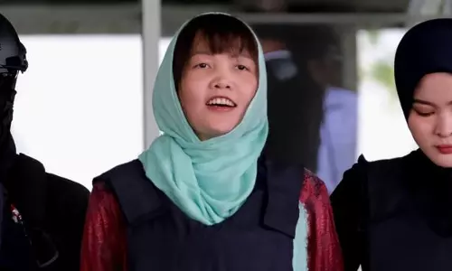 കിം ജോങ് നാമിനെ വധിച്ച കേസില്‍ അറസ്റ്റിലായ വിയറ്റ്നാം യുവതിക്ക് മോചനം