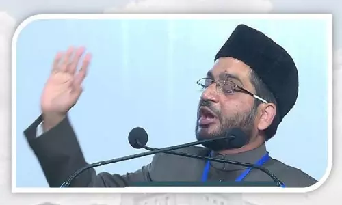 വിശ്വാസത്തിന്റെ കരുത്തിനാല് പ്രതിസന്ധി ഘട്ടങ്ങളെ മുസ്ലിം സമുദായം തരണം ചെയ്യണമെന്ന് ജമാഅത്ത് അമീര് വിശ്വാസത്തിന്റെ കരുത്തിനാല് പ്രതിസന്ധി ഘട്ടങ്ങളെ മുസ്ലിം സമുദായം തരണം ചെയ്യണമെന്ന് ജമാഅത്ത് അമീര്