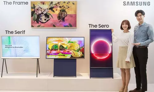 ‘തല തിരിഞ്ഞ’ ടിവിയുമായി സാംസങ് 