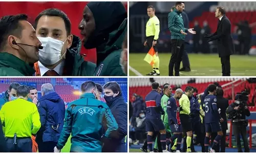 മത്സരത്തിനിടെ വംശീയാധിക്ഷേപം; പ്രതിഷേധത്തെത്തുടര്‍ന്ന് പി.എസ്.ജി - ബസക്സ‍ഹിർ മത്സരം മാറ്റിവെച്ചു