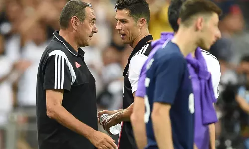 സബ്സ്റ്റിറ്റ്യൂട്ട് ചെയ്തത് ഇഷ്ടപ്പെട്ടില്ല; കോച്ചിനോട് കയർത്ത് ക്രിസ്റ്റിയാനോ സബ്സ്റ്റിറ്റ്യൂട്ട് ചെയ്തത് ഇഷ്ടപ്പെട്ടില്ല; കോച്ചിനോട് കയർത്ത് ക്രിസ്റ്റിയാനോ