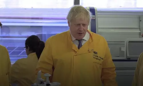 ബ്രിട്ടീഷ് പ്രധാനമന്ത്രി ബോറിസ് ജോണ്‍സന്റെ ആരോഗ്യനില തൃപ്തികരം