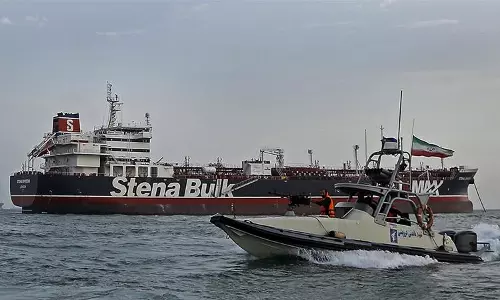 ബ്രിട്ടീഷ് കപ്പലിലെ ദൃശ്യങ്ങള്‍ ഇറാന്‍ പുറത്ത് വിട്ടു