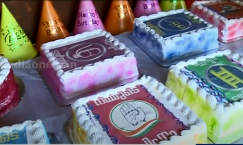 വോട്ടുറപ്പിക്കാന്‍ ചിഹ്നം പതിപ്പിച്ച കേക്കുകളും റെഡി