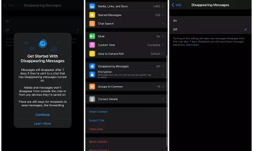അപ്രത്യക്ഷമാകുന്ന മെസേജുകള്‍; വാട്‌സ്ആപ്പിലെ പുതിയ ഫീച്ചര്‍ എങ്ങനെ പ്രവർത്തനക്ഷമമാക്കാം
