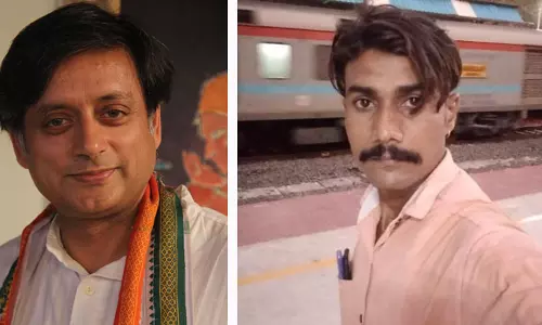 മുഖ്യമന്ത്രിയുടെ ദുരിതാശ്വാസ നിധിയിലേക്ക് 5000 രൂപ സംഭാവന നല്‍കി അതിഥി തൊഴിലാളി; അഭിനന്ദനവുമായി തരൂര്‍