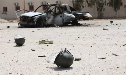ലിബിയയിലെ മുര്‍സൂഖില്‍ വ്യോമാക്രമണം; 42 പേര്‍‌ കൊല്ലപ്പെട്ടു 