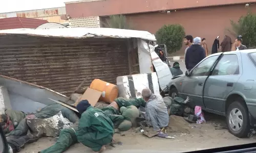 താഇഫില്‍ വാഹനാപകടത്തില്‍ നാല് ഇന്ത്യക്കാര്‍ മരിച്ചു; രണ്ടു പേരുടെ നില ഗുരുതരം