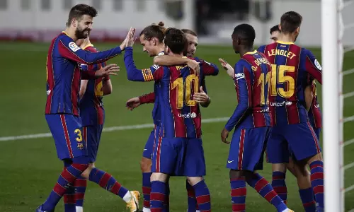 ലാലിഗ: ബെറ്റിസിനെ തകര്‍ത്ത് ബാര്‍സലോണക്ക് ജയം