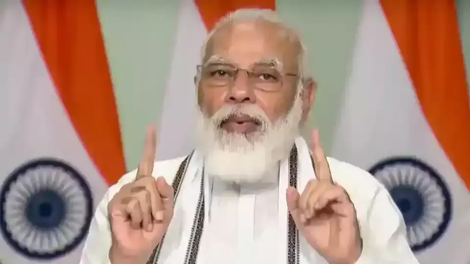 കര്‍ഷക പ്രക്ഷോഭം ശക്തം; കാർഷിക നിയമങ്ങളെ പ്രകീർത്തിച്ച് പ്രധാനമന്ത്രി