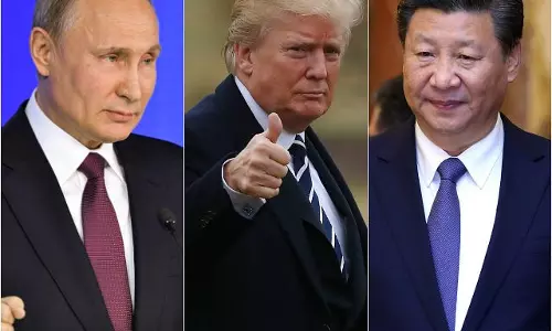 ചൈന-റഷ്യ പ്രസിഡന്റുമാരുമായി കൂടിക്കാഴ്ച നടത്തുമെന്ന് ട്രംപ്‌ 