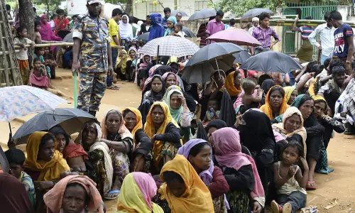 മ്യാന്‍മര്‍ പൗരത്വ ആവശ്യം; ബംഗ്ലാദേശിലെ റോഹിങ്ക്യന്‍ അഭയാര്‍ഥികളുടെ പ്രതിനിധി സംഘം മ്യാന്‍മറുമായി ചര്‍ച്ച നടത്തി