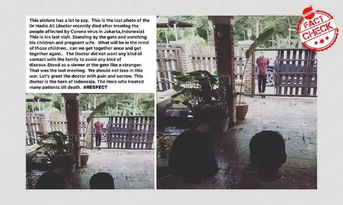 സോഷ്യല്‍മീഡിയയുടെ കണ്ണ് നിറച്ച ആ കോവിഡ് ചിത്രത്തിന്റെ സത്യാവസ്ഥ ഇതാണ് | Fact Check