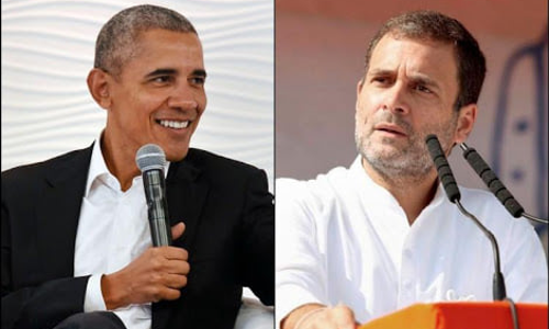 അധ്യാപകനെ ആകർഷിക്കാനായി അഭിനയിക്കുന്ന വിദ്യാർഥിയെ പോലെയാണ് രാഹുൽ: ഒബാമ