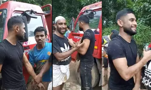 വീഡിയോ എടുക്കാന്‍ സമ്മതിക്കില്ല... ശുചീകരണ പ്രവര്‍ത്തനങ്ങളില്‍ പങ്കാളിയായി അനസ്