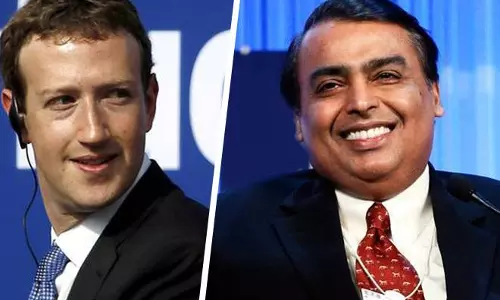 ജിയോയുടെ 9.99% ഓഹരി 43,574 കോടിക്ക് ഫേസ്ബുക്ക് വാങ്ങി ജിയോയുടെ 9.99% ഓഹരി 43,574 കോടിക്ക് ഫേസ്ബുക്ക് വാങ്ങി