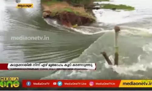 ആലപ്പുഴയില് മടവീഴ്ച തുടരുന്നു ആലപ്പുഴയില് മടവീഴ്ച തുടരുന്നു