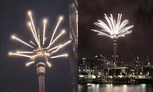 പുതുവര്‍ഷത്തെ വരവേറ്റ് ന്യൂസിലാന്‍റും ആസ്ട്രേലിയയും