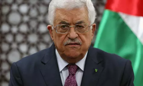 ഫലസ്തീന്‍ പ്രസിഡന്‍റ് മഹ്മൂദ് അബ്ബാസ് ഖത്തറിലെത്തി