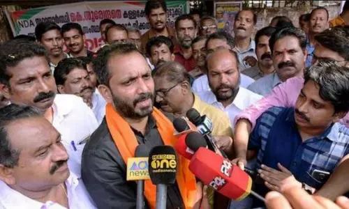 വലിയ ഭൂരിപക്ഷം ഇല്ലെങ്കിലും കെ സുരേന്ദ്രന്‍ വിജയിക്കുമെന്ന് ബി.ജെ.പി