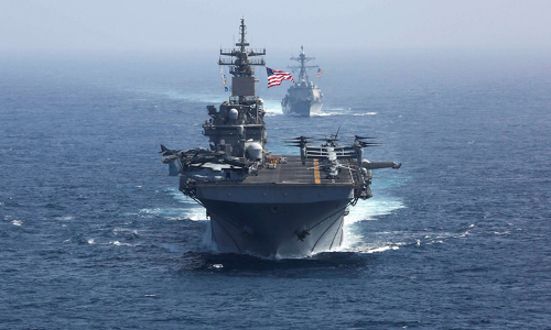ഗൾഫ്​ സമുദ്രത്തില്‍ കപ്പലുകൾക്ക്​ സുരക്ഷ ഒരുക്കാനുള്ള അമേരിക്കയുടെ നീക്കം വിജയത്തിലേക്ക്