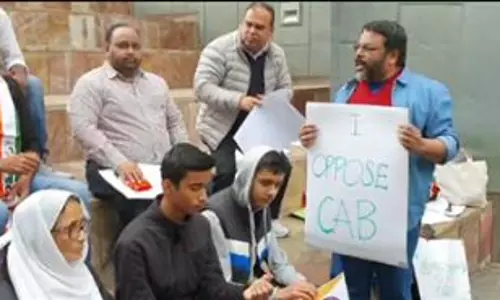 ‘ഇന്ത്യ മുട്ടുകുത്തുകയില്ല, നമ്മൾ നിശബ്ദരാകാൻ പോകുന്നില്ല; പൗരത്വ ബില്ലിനെതിരെ ആസ്‌ട്രേലിയയിലും പ്രതിഷേധം