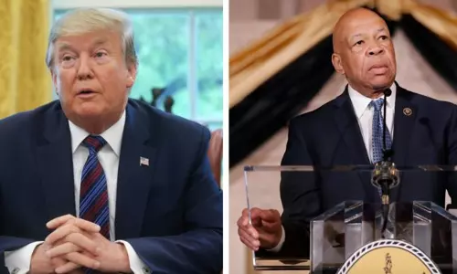 ഡെമോക്രാറ്റിക് നേതാവ് എലീജ കമ്മിങ്സിനെ തെമ്മാടിയെന്ന് വിളിച്ച് യു.എസ് പ്രസിഡന്റ് ഡോണാൾഡ് ട്രംപ്