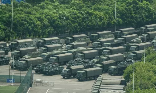 ഹോങ്കോങില്‍ അടിയന്തരാവസ്ഥക്ക് ചൈനീസ് നീക്കം