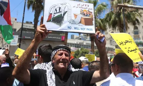 ബഹ്റൈനിൽ നടന്ന ഫലസ്തീൻ സാമ്പത്തിക വർക്ക്ഷോപ്പ് പരാജയപ്പെട്ടത് അമേരിക്കക്ക് വലിയ തിരിച്ചടി ബഹ്റൈനിൽ നടന്ന ഫലസ്തീൻ സാമ്പത്തിക വർക്ക്ഷോപ്പ് പരാജയപ്പെട്ടത് അമേരിക്കക്ക് വലിയ തിരിച്ചടി