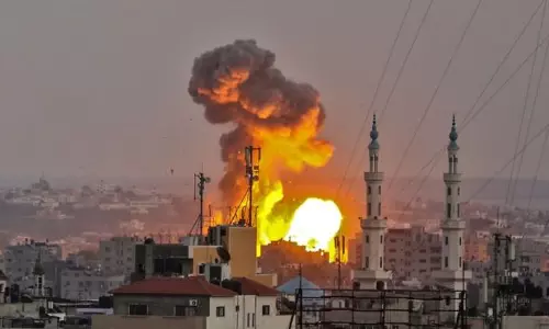 ഇസ്രയേലിന്റെ വ്യോമാക്രമണ ഭീതിയിൽ ഗസ; മൂന്ന് ദിവസത്തിനിടെ വ്യോമാക്രമണത്തിൽ കൊല്ലപ്പെട്ടത് 24 ഫലസ്തീനികൾ