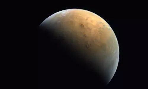 യു.എ.ഇയുടെ ചൊവ്വാ പര്യവേക്ഷണ പേടകത്തില്‍ നിന്നുള്ള ആദ്യ ചിത്രം പുറത്ത്