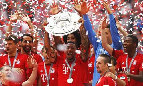 ബുണ്ടസ് ലീഗ് കിരീടം ബ‌യേണ്‍ നില‌നിര്‍ത്തി