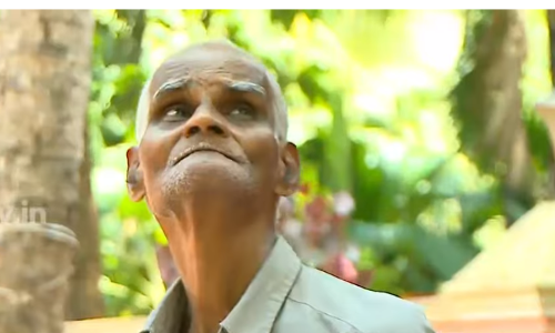 ലോട്ടറി വിറ്റ് നേടിയ പണം ദുരിതാശ്വാസ നിധിയിലേക്ക്; കരുണയുടെ കണ്ണാടിയായി നാരായണേട്ടന്‍