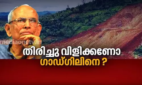 തിരിച്ചു വിളിക്കണോ ഗാഡ്ഗിലിനെ ? 