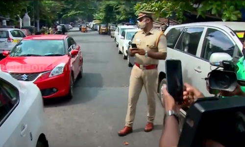 മോട്ടോര്‍ വാഹനവകുപ്പിന്‍റെ ഓപ്പറേഷന്‍ സ്ക്രീന്‍ പരിശോധന നിര്‍ത്തി