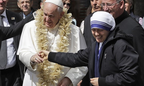 നീതി ലഭിക്കാത്തവരുടെ ശബ്ദമായിരുന്നു മദര്‍ തെരേസ; ഫ്രാന്‍സിസ് മാര്‍പ്പാപ്പ 