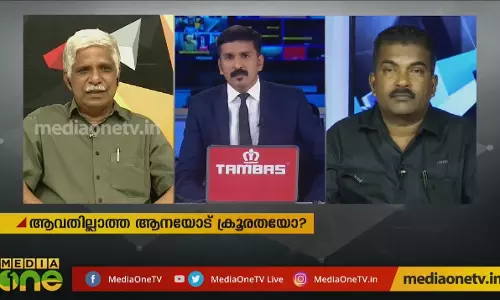 ആവതില്ലാത്ത ആനയോട് ക്രൂരതയോ ? 